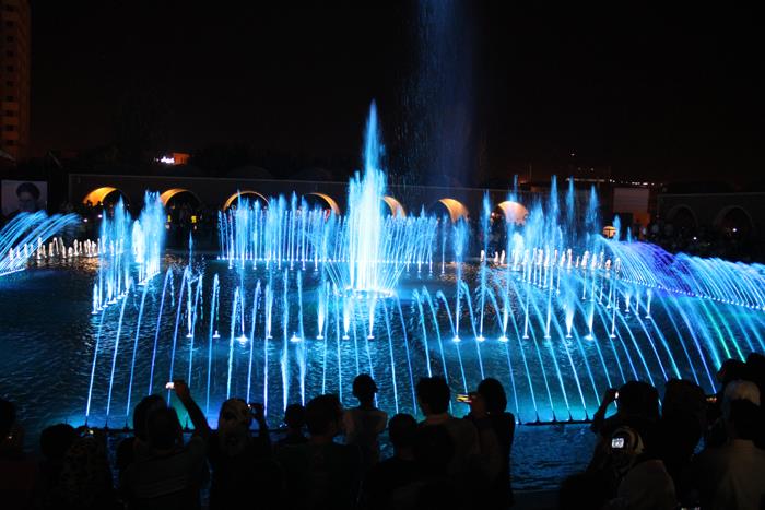 musical-fountain-آبنمای-موزیکال-پارک-ولیعصر-تبریز